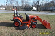 2012 Kubota BX2360 4X4 Tractor Loader Belly Mower