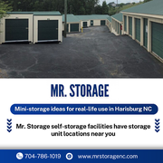 Mini-storage solutions for everyday needs in Harrisburg NC